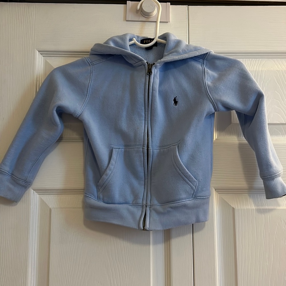 Polo Ralph Lauren Baby blue Hoodie LIGHT USED